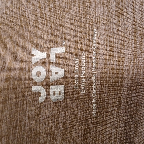 Joy Lab lounge jogging pants XS ankle length brown heather - Picture 2 of 7